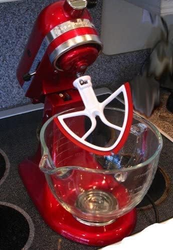 New Metro KA-6LR Original Beater Blade Works w/ Most KitchenAid 6 or 7 Qt Bowl-Lift Stand Mixers, Red