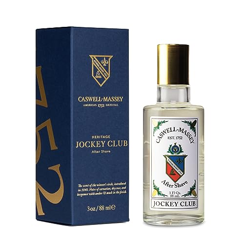 Caswell-Massey Number Six Gold Cap After Shave, Soothing Aftershave with Orange Blossom, Bergamot & Rosemary, 3 Fl Oz