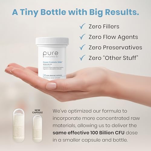 Power Probiotic 100B, 100 Billion CFU, 30 Acid-Resistant Capsules
