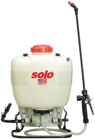 SOLO 475-B BACKPACK SPRAYER, 4 GALLON, DIAPHRAGM - BLEACH RESISTANT