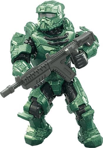 Mega Construx Halo Infinite Series 5 Mini Figures – Pack of 4 Blind-Bag Spartans | Collectible 2″ Buildable Figures | Ages 13+
