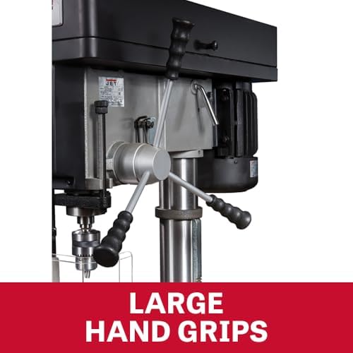 JET 22-Inch Floor Drill Press, 12 Speed, 1-1/2 HP, 115/230V 1Ph (Model IDP-22)