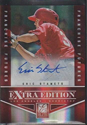 Eric Stamets #190/590 (Baseball Card) 2012 Elite Extra Edition - [Base] - Franchise Futures Signatures [Autographed] #67