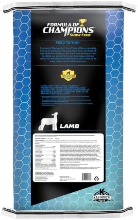 Show Star Textured Feed for Young Growing Lambs, 50 lb Bag