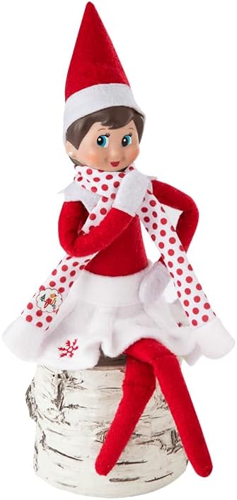 The Elf on the Shelf Christmas Tradition Box Set Girl Scout Elf (Blue Eyed)
