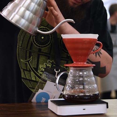 HARIO V60 Plastic Coffee Dripper, Size 02, Clear | Plastic