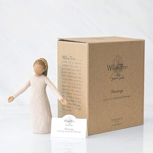 Willow Tree Blessings, Sculpted Hand-Painted Figure | Cast from a Susan Lordi Original Carving, Thoughtful Keepsake Gift for Loved Ones, Includes Enclosure Card, Fitted Gift Box