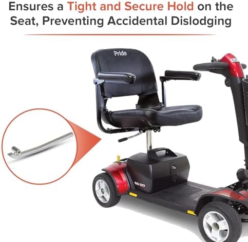 AlveyTech Seat Release Lever for Pride and Go-Go Mobility Scooters - Replacement for GOGO Ultra X, Elite Traveller, Sport, Pride Revo, Sonic