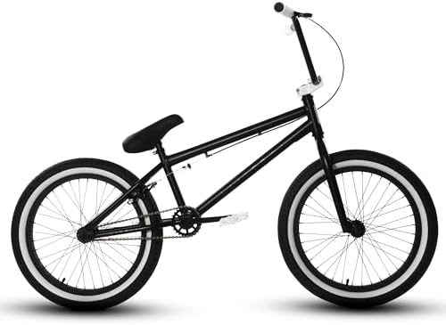 Elite BMX Stealth Freestyle Bike for Youth & Adults, Durable Steel Frame, Available in 16", 18", and 20" Sizes
