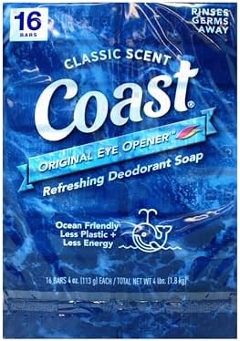 Coast Classic Original Scent 4oz, 16 Bars