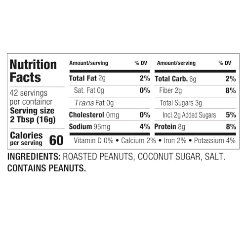 PBfit Cocoa Peanut Butter Powder 30 Oz, Peanut Spread with 6g Protein