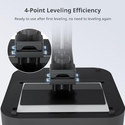 ANYCUBIC Photon Mono 4, Resin 3D Printer with 7'' 10K Mono LCD Screen | Stable LighTurbo Light Source and 70mm/h Fast Printing