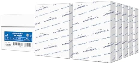 Hammermill Printer Paper, 20 lb Copy Paper, 8.5 x 11-1 Small Pack (400 Sheets) - 92 Bright, Made in the USA