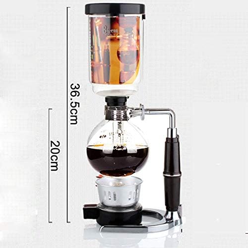 Siphon Coffee Maker Japanese Style Vacuum Glass Siphon Pot Percolators 1-3 Cups Siphon Coffee Maker