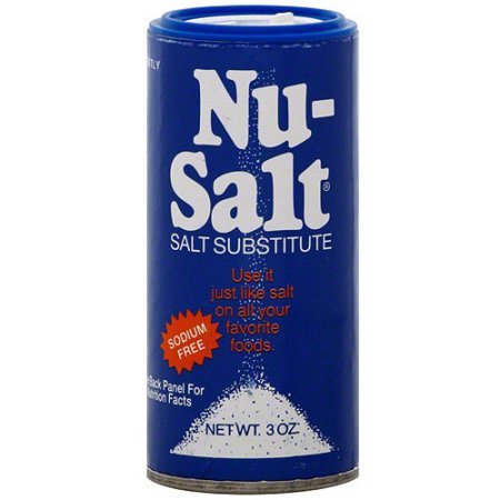 Nu-Salt Substitute Salt 3 oz (Pack of 12)