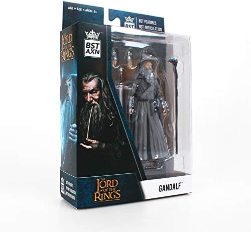 The Loyal Subjects The Lord of The Rings Gandalf BST AXN 5" Action Figure with Accessories