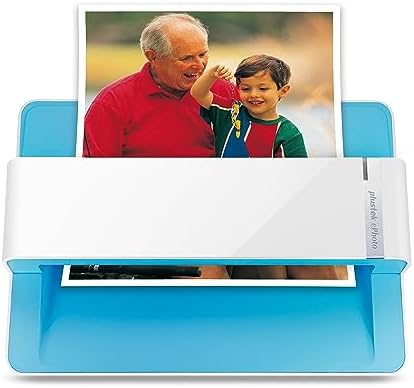 Plustek Photo Scanner ePhoto Z300, Scans 4x6 inch Photos in 2 Seconds, Auto crop and deskew with CCD Sensor