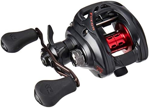 Daiwa Fuego CT Low Profile Baitcasting Reel – Aluminum CT Frame, Air Rotation System & Magforce Braking, Left/Right Hand Options