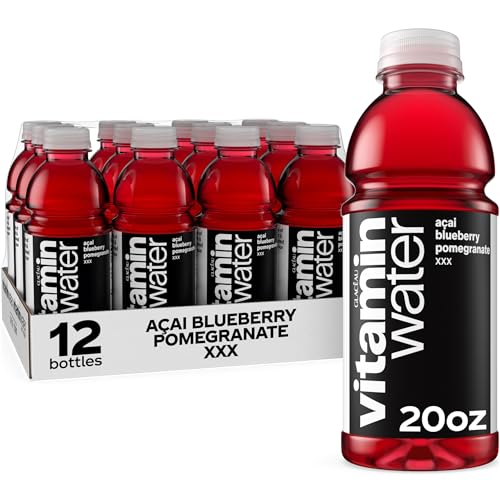 vitaminwater Refresh Tropical Mango, Flavored Water Beverage Bottles, 20 fl oz, 12 Pack