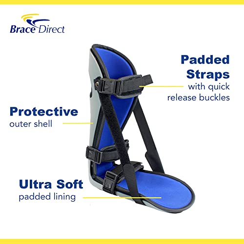 Brace Direct Night Splint for Plantar Fasciitis - Foot Drop Brace