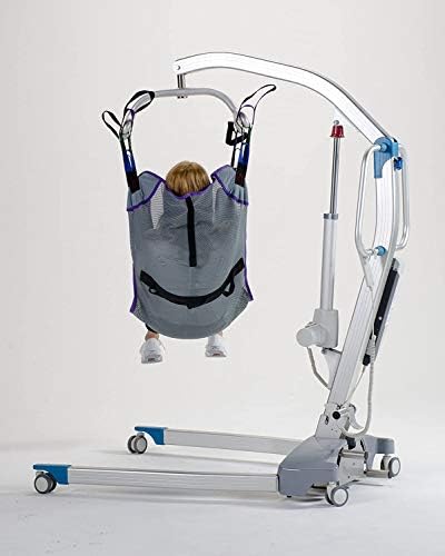 Patient Aid Full Body Mesh Patient Lift Sling for Safe Transfers | 110-200 lb Capacity | Breathable Mesh Fabric | Full Body Support | Hoyer Safe Lifting for Elderly & Bariatric