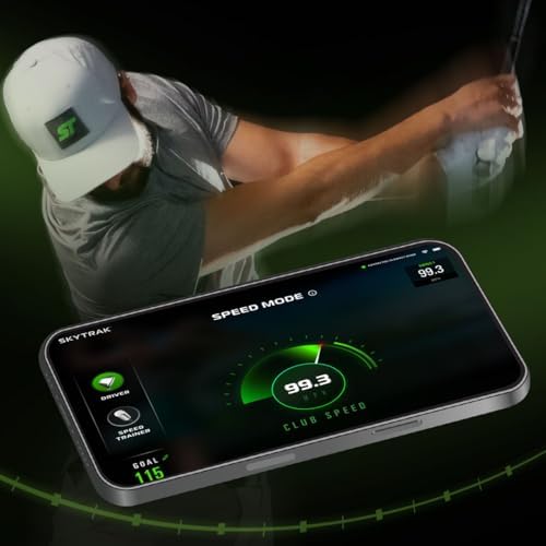 ST MAX Golf Launch Monitor - Software Membership Options – Includes 14 Day Trial + Speed Training, Indoor Simulator with Ball Speed, Launch Angle & Spin Data