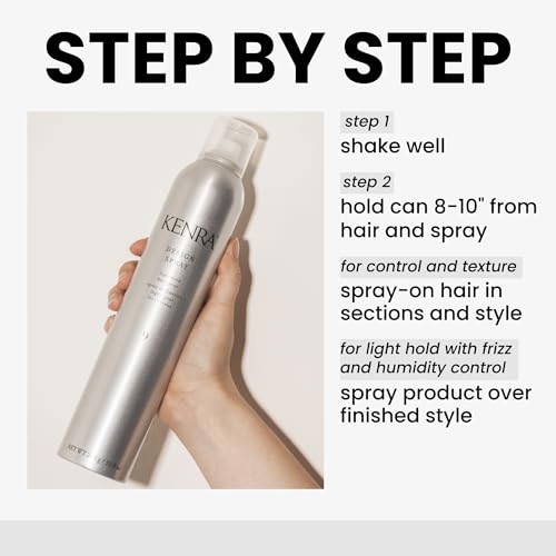 Kenra Design Spray 9 | Light Hold Hairspray | Tames Frizz & Flyaways | Lightweight, Brushable Formula | All Hair Types