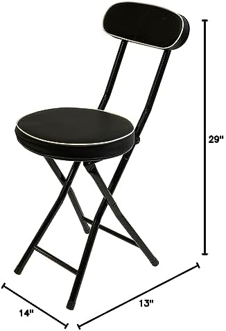 Wee's Beyond Cushioned Padded Folding Stool