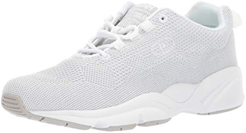Propet Mens Tour Knit Lace Up Sneakers Shoes Casual - Grey