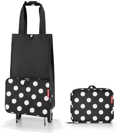 reisenthel foldabletrolley Black - Foldable, Compact Shopping cart - Easy to Store