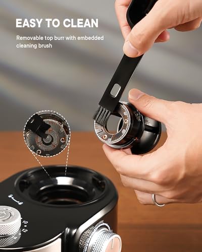 SHARDOR Electric Burr Coffee Grinder 2.0, Automatic Coffee Bean Grinder for Home Use