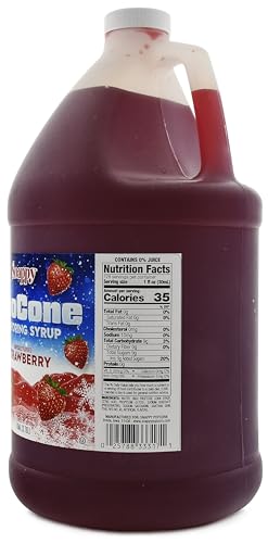 Snappy Root Beer Sno Cone Syrup, 1 Gallon (128 oz), Ready to Use for Snow Cone Machines and Shaved Ice