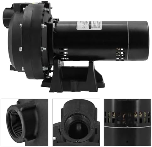 FP5182-08 2HP 230V Self-Priming Sprinkler Pump Replacement for Flotec | Irrigation Sprinkler Pump 12A 50PSI 69GPM Replacement for Flotec Water Pump