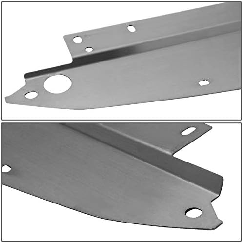 NRG Innvations Radiator Support Cover with Vent, Stainless Steel Engine Bay Air Diversion Panel with Logo Plate, For 05-07 Scion TC, NRG-DVP-3051