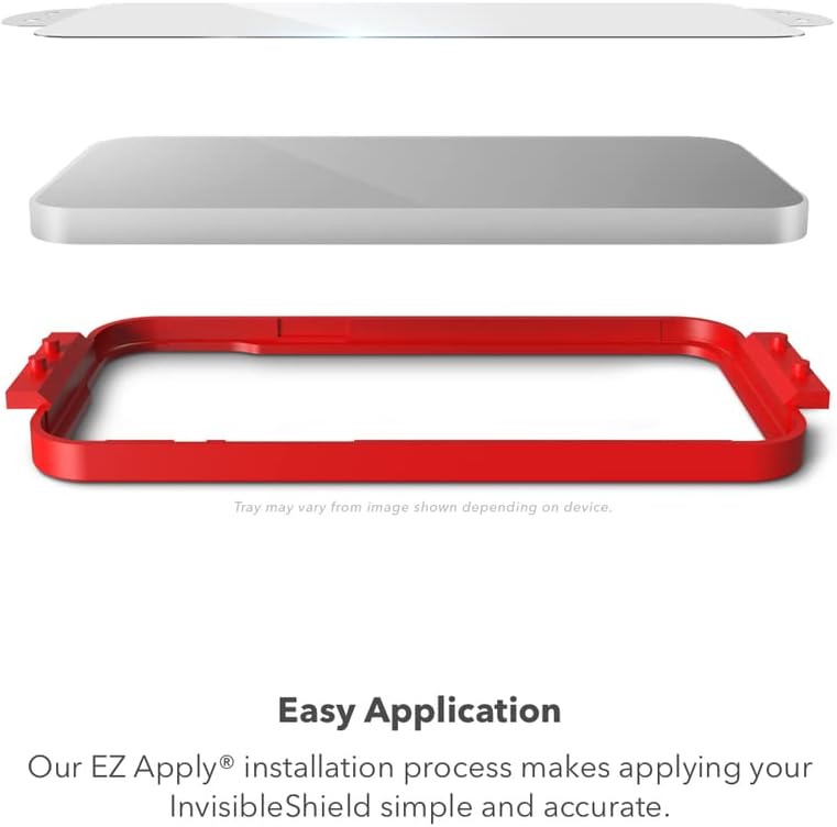 ZAGG Glass Elite VisionGuard+ Screen Protector - iPhone 12 Mini - Impact Protection, Scratch, Fingerprint, Smudge, InvisibleShield, Oil Resistant