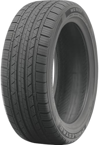 Milestar MS932 Sport 225/55R17 101V XL | Truck/SUV Performance All Season Traction 101V Rated Extra Load Radial Construction Black Sidewall Tire