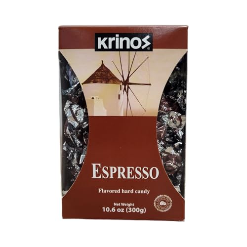 Krinos Cinnamon Candy - Hard Candy Imported from Greece, 10.6 oz | Natural flavors of cinnamon. Imported from Greece. Ideal as a after-meal palate cleanser and sharing at parties and gifts.