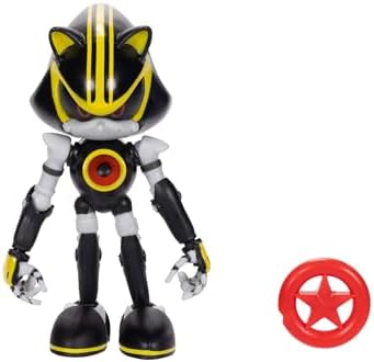 Sonic the Hedgehog 4-inch Metal Sonic 3.0 Action Figure with Red Star Accessory. Ages 3+ (Officially licensed by Sega)