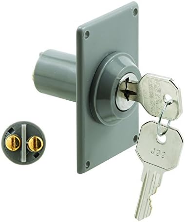 Prime-Line GD 52142 Electric Key Switch, 3/4 In. Outside Diameter, Hardwired (Single Pack)