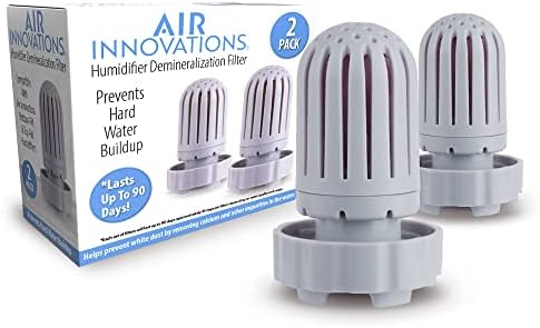 Air Innovations HUMIDIF Humidifier Demineralization Filters-Plastic-Set of 2, Silver
