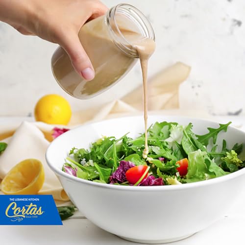 Cortas - Tahini, 100% Sesame Paste, 2 Lb (907g), Kosher, Halal, Gluten Free