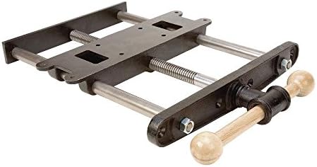 Rockler Quick Release Woodworking Vise Clamps for Woodworking (12”) – Heavy-Duty Bench Vise Woodworking – Quick Wood Vise for Workbench –