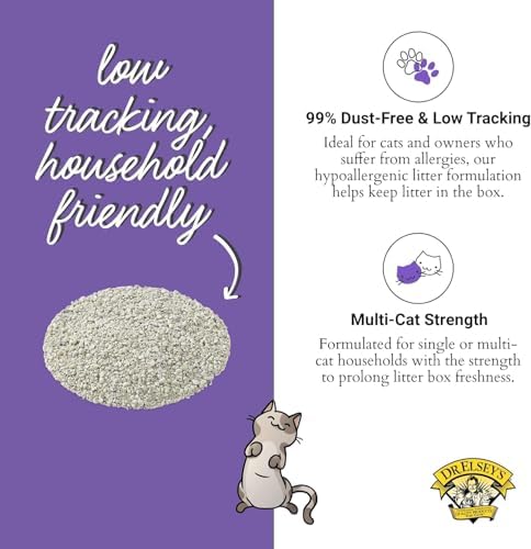 Dr. Elsey's® Clean Tracks Clumping Clay Cat Litter 40 lb. Bag