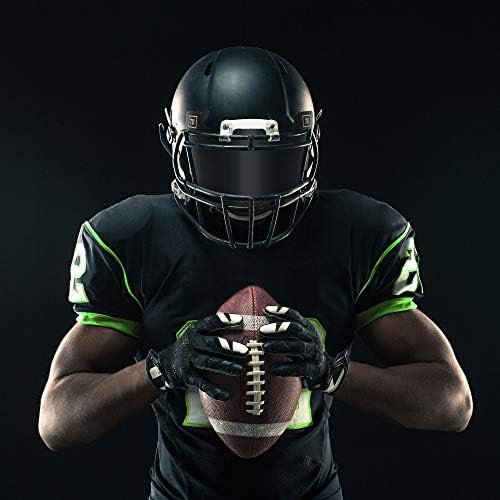 TD Sports Football Visor | Fits Kids, Youth, and Adult Helmets | Eye Protection for Helmet and Facemask