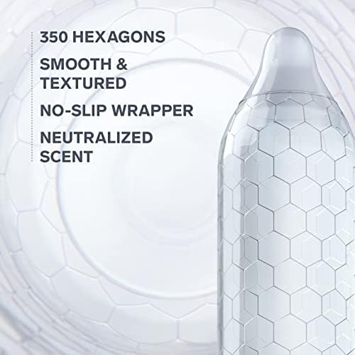 LELO HEX Original - Ultra Thin Condoms, Increased Strength, 12 Pack | This ultra thin condom offers increased strength without reducing sensation, for comfortable, reliable protection.