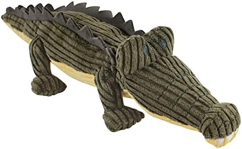 Luvable Friends Unisex Baby Squeaky Plush Dog Toy With Rope