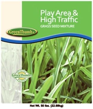 Barenbrug 13086 50 lbs. Play Area & High Traffic Grass Seed