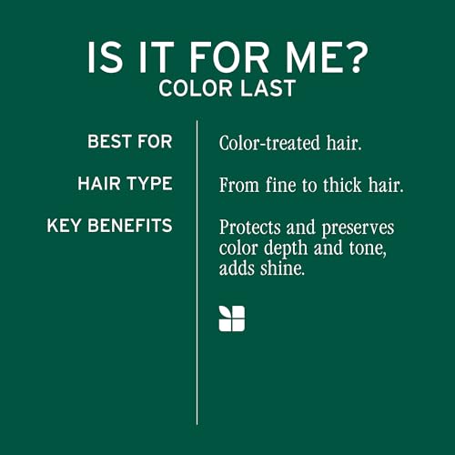 Biolage Color Last Purple Shampoo – For Blonde Hair | Violet pigments, vegan, paraben-free, pH balancing, neutralizes brass, warm tones