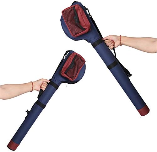 M MAXIMUMCATCH Maxcatch Fly Fishing Rod Case with Reel Pouch, Complete Rod Protection Bag, Single and Dual Rod Tube with Shoulder Strap