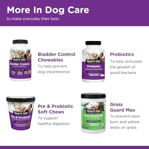 Nutri-Vet Anti Diarrhea for Dogs, Dog Upset Stomach Support, Kaolin, 4oz | Fast Acting Formula, Upset Stomach, Helps Firm Stool, Digestive Health